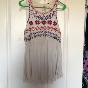 Free People Patterned Tank Top